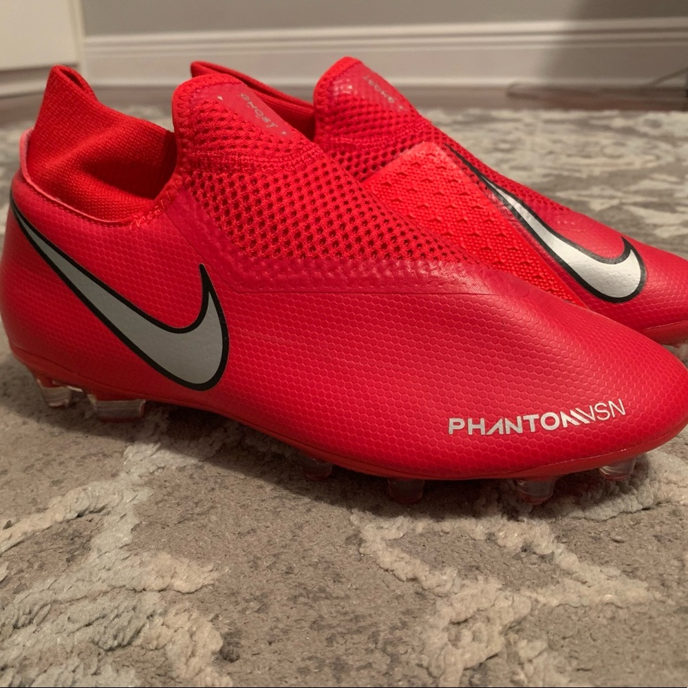 Nike Phantom VSN Pro F FG Red soccer Cleats